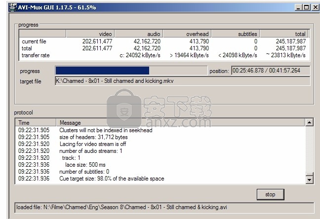 AVI-Mux GUI(多功能视频编辑/合并/处理工具)