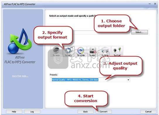 Free FLAC to MP3 Converter(FLAC转MP3工具)