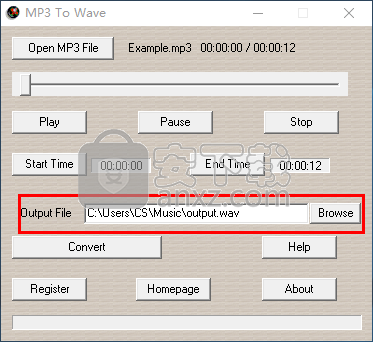 MP3 To Wave(mp3转wave转换器)