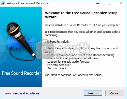 Free Sound Recorder(多功能音频记录工具)