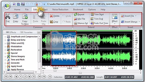 Free Audio Editor(多功能音频编辑工具)