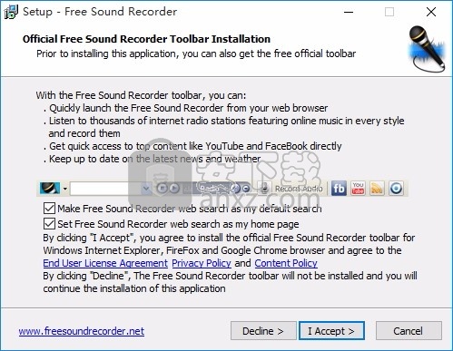 Free Sound Recorder(多功能音频记录工具)