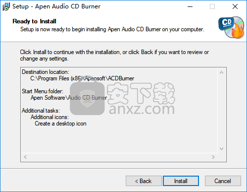 Apen Audio CD Burner(音频CD刻录工具)