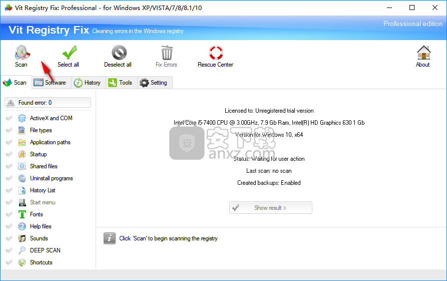 Vit Registry Fix(注册表修复软件)