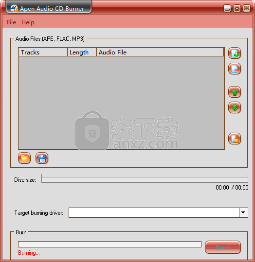 Apen Audio CD Burner(音频CD刻录工具)