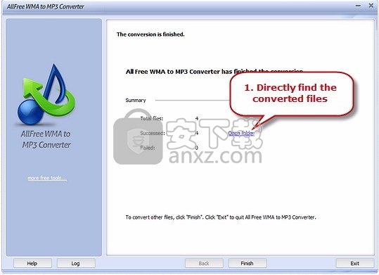 Free WMA to MP3 Converter(WMA转MP3工具)