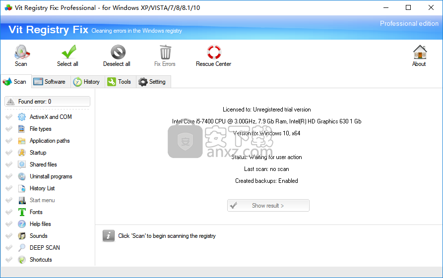 Vit Registry Fix(注册表修复软件)