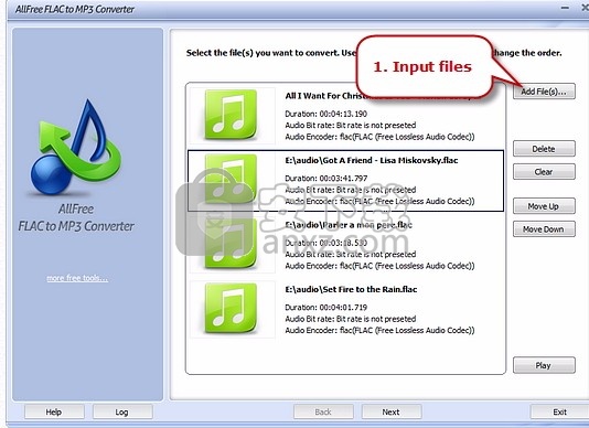 Free FLAC to MP3 Converter(FLAC转MP3工具)