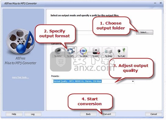 Free Video to MP3 Converter(视频转MP3工具)