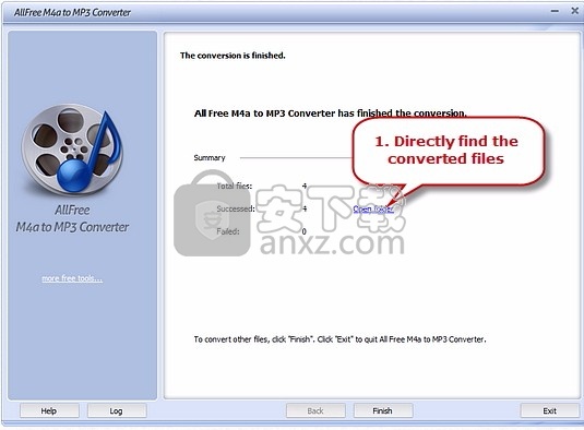 Free Video to MP3 Converter(视频转MP3工具)