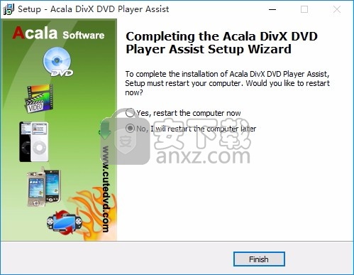 Acala DivX DVD Player Assist(视频共享与转换工具)