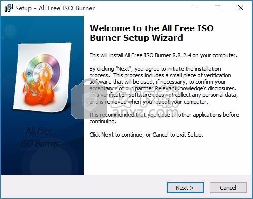 All Free ISO Burner(ISO刻录到CD/DVD工具)