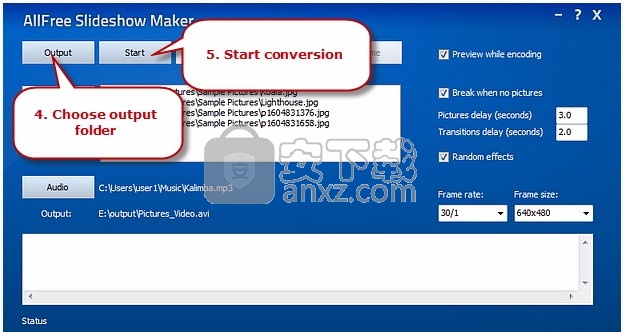 Free Slideshow Maker Features(幻灯片制作)