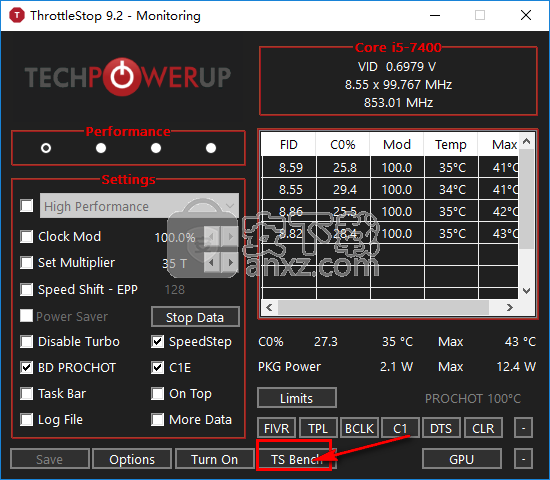 ThrottleStop(CPU调频软件)