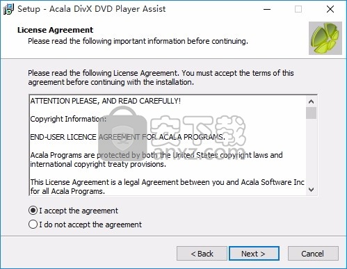 Acala DivX DVD Player Assist(视频共享与转换工具)