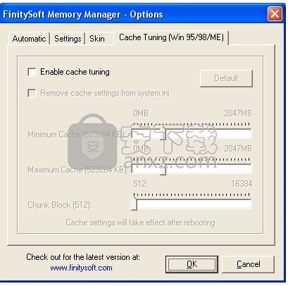 FinitySoft Memory Manager(BySoft FreeRAM清理工具)