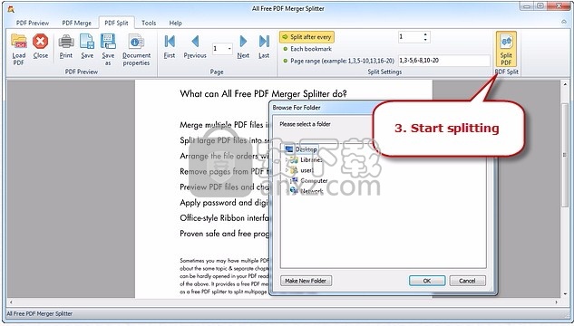 All Free PDF Merger Splitter(PDF合并拆分器)
