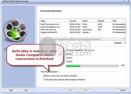 All Free CUDA Video Converter(多功能CUDA视频转换器)