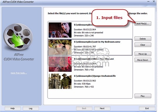 All Free CUDA Video Converter(多功能CUDA视频转换器)