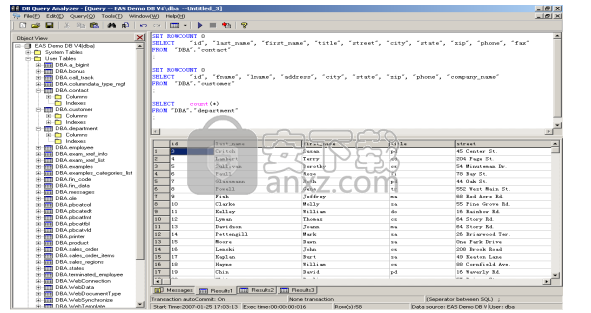 DB Query Analyzer(万能数据库查询分析器)