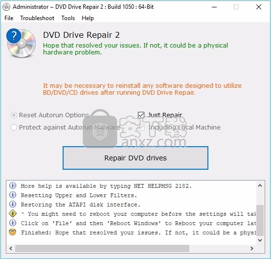 DVD Drive Repair(DVD驱动器修复工具)