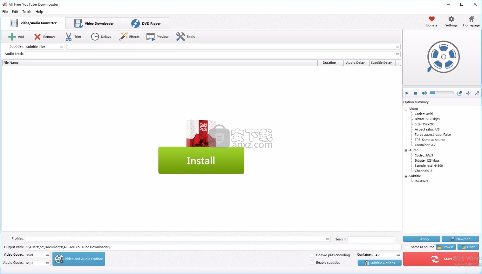 All Free YouTube Downloader(YouTube下载器)