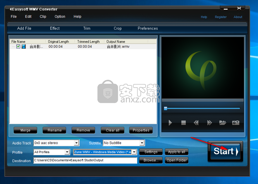 4Easysoft WMV Converter(wmv视频格式转换器)