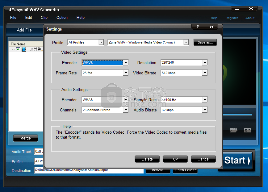 4Easysoft WMV Converter(wmv视频格式转换器)