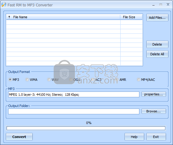 Fast RM to MP3 Converter(RM转MP3工具)