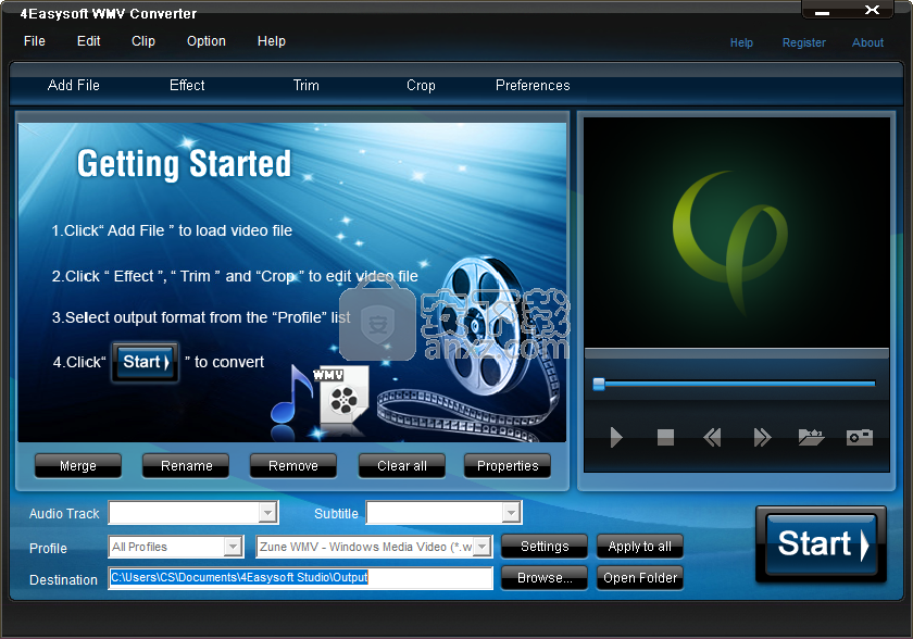 4Easysoft WMV Converter(wmv视频格式转换器)