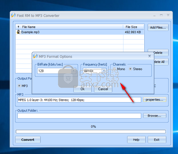 Fast RM to MP3 Converter(RM转MP3工具)