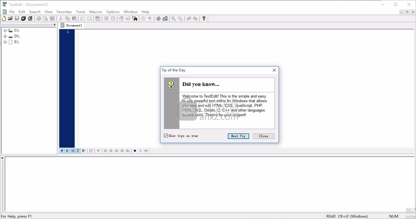 TextEdit(高级自由文本编辑器)