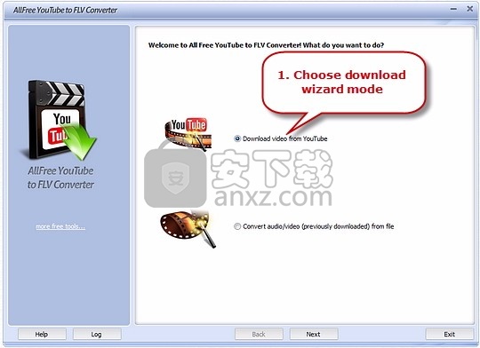 Free YouTube to FLV Converter(YouTube转FLV工具)