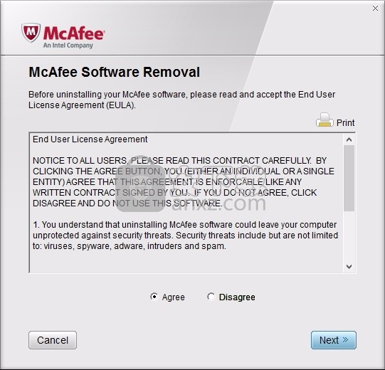 McAfee Consumer Product Removal Tool(程序卸载工具)