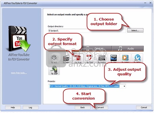 Free YouTube to FLV Converter(YouTube转FLV工具)