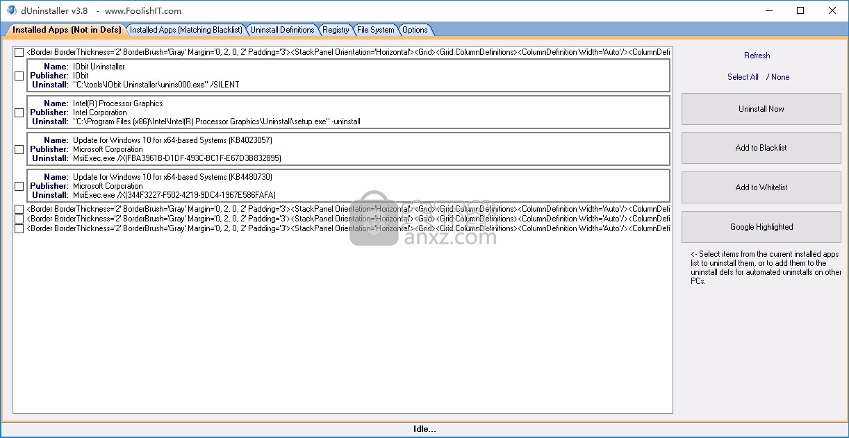 dUninstaller(自动应用程序卸载工具)