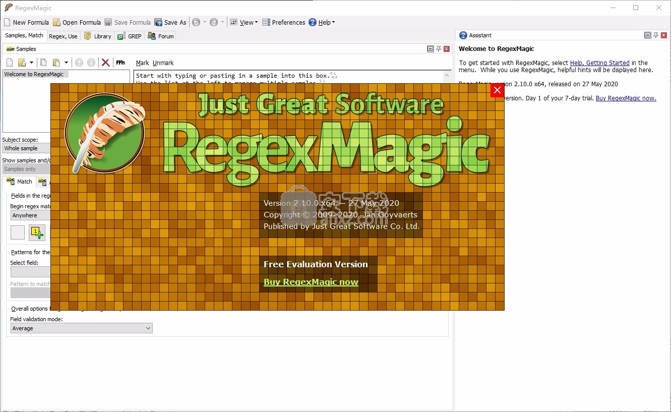 RegexMagic(正则表达式创建工具)