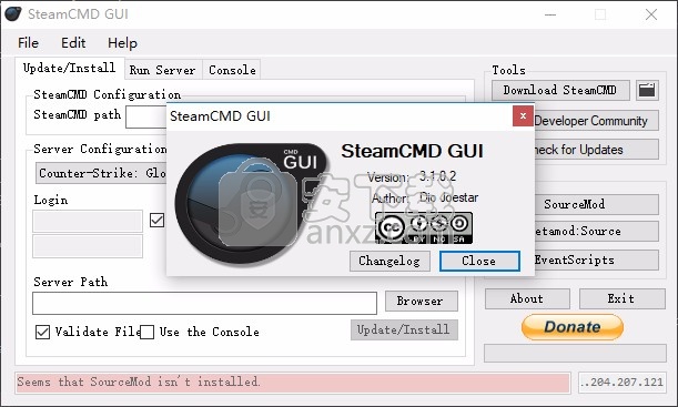 steamCMD GUI(steam局域网架设工具)