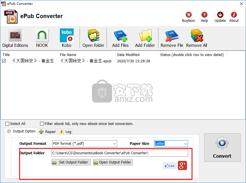 Converter(epub格式转换器)