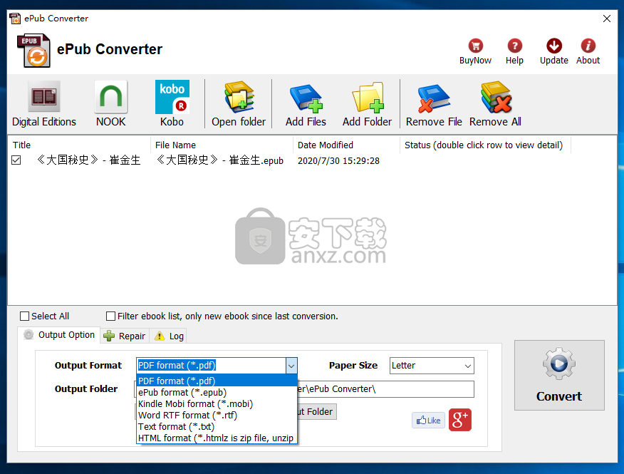 Converter(epub格式转换器)