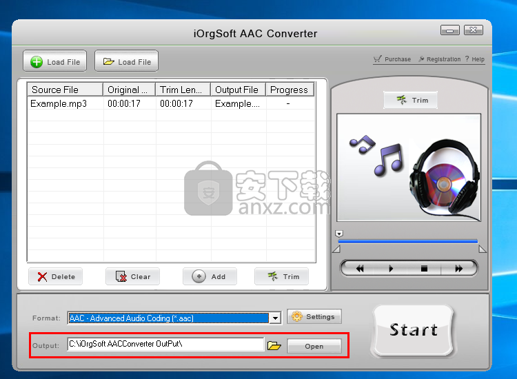 iOrgSoft AAC Converter(AAC音频格式转换器)