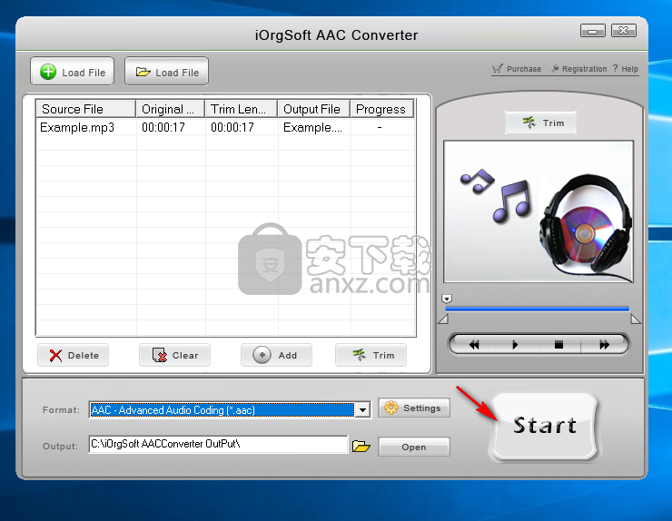 iOrgSoft AAC Converter(AAC音频格式转换器)