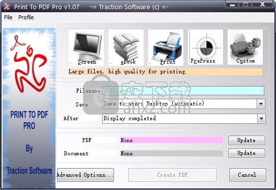 Print To PDF Pro(多功能PDF文件打印工具)
