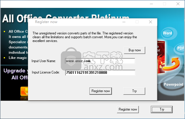 all office converter platinum(office文件转换器)