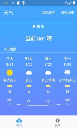 极速天气的图册