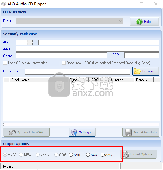 ALO Audio CD Ripper(CD翻录工具)