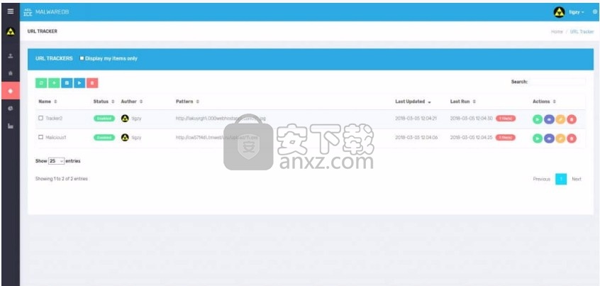 MRF(恶意软件存储库框架管理工具)