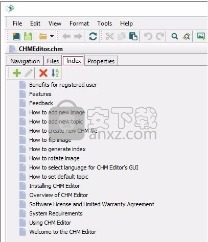 CHM Editor(多功能CHM编辑器)