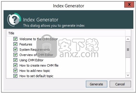 CHM Editor(多功能CHM编辑器)
