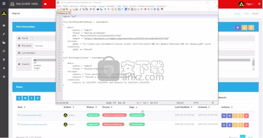 YaraEditord(多功能Yara编辑与测试工具)